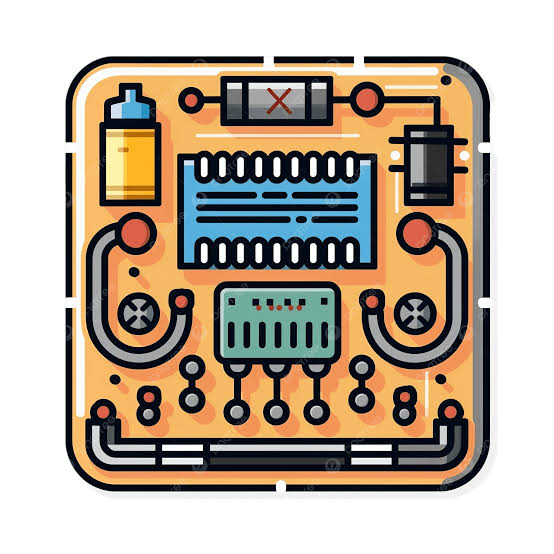 Electronic module illustration