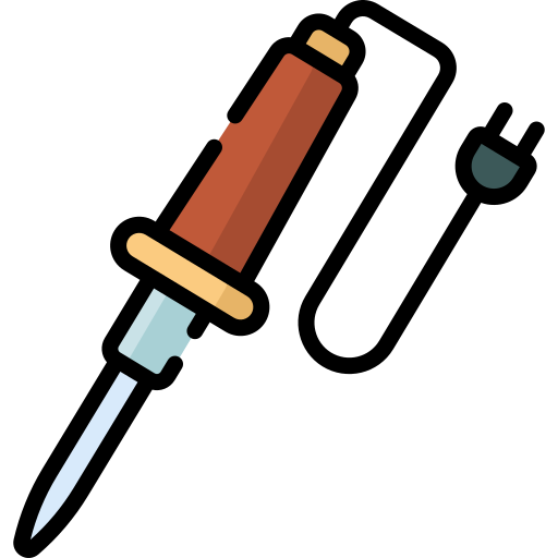 Soldering iron illustration